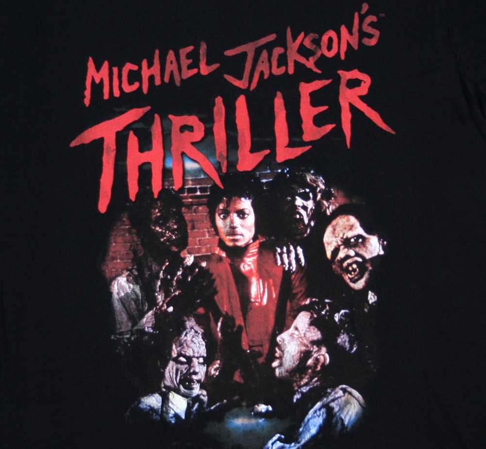 Black] Michael Jackson Thriller Tee 4 T-Shirt | Japan Finds
