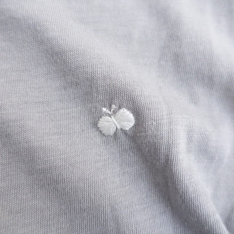 mina perhonen] [40] [Unused] pistachio Cotton Cashmere Top | Japan