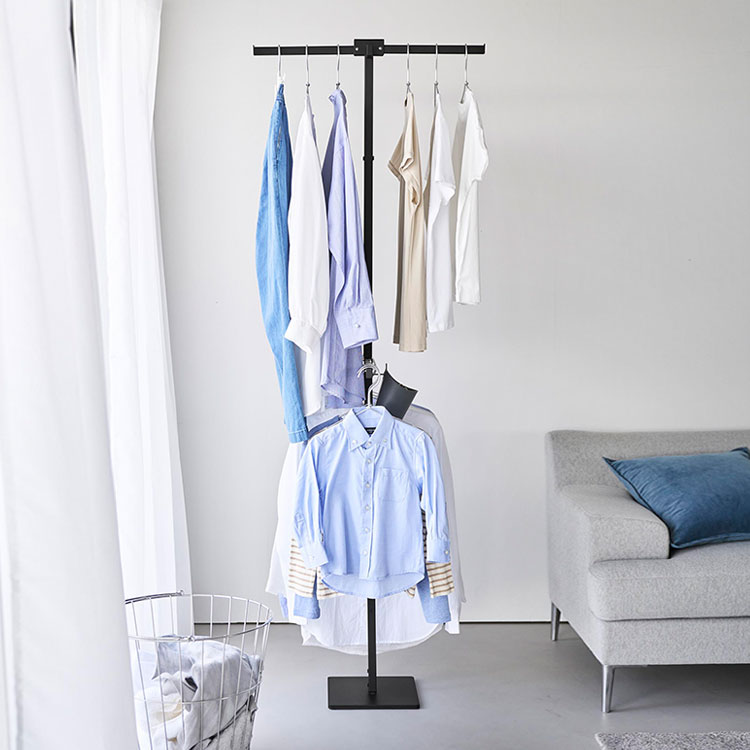 Yamazaki Tower Slim Foldable Indoor Clothes Drying Rack Stand 10517/ ...