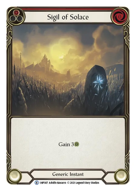 Generic] [Red] Sigil of Solace R 1HP387 | Japan Finds