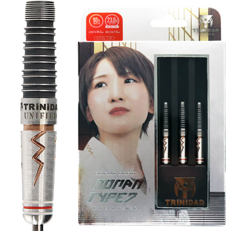TRiNiDAD] [Roman Type 7] [Steel] 23.0g Hard Darts Barrel | Japan Finds