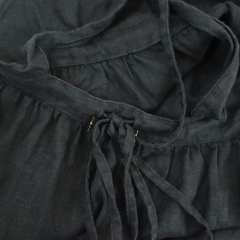 Antiquite's noir] [Linen] Apron Dress | Japan Finds