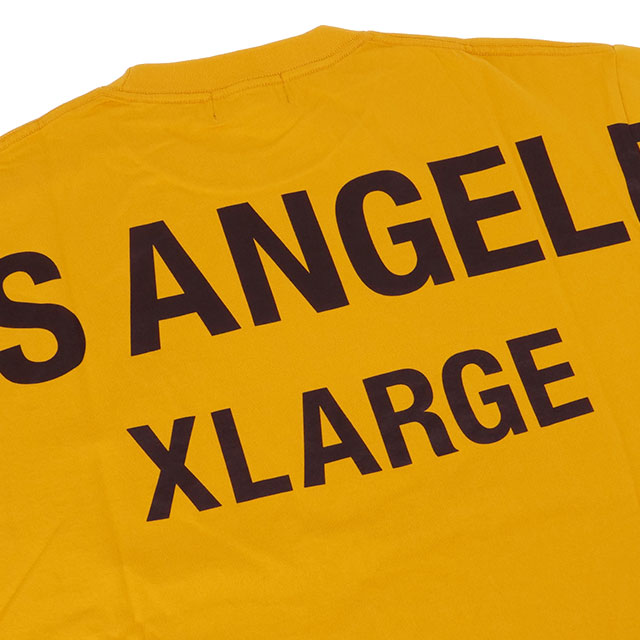 XLARGE Big Arch Logo Short Sleeve T-Shirt Men's Yellow | Japan Finds XLARGE Big Arch Logo Short Sleeve T-Shirt Men's Yellow | Japan Finds