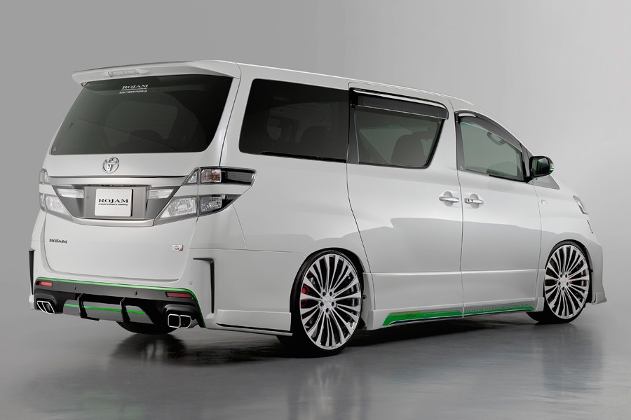 [ROJAM VERDE] [Toyota Vellfire 20 Series] [G's] Side Decal | Japan Finds