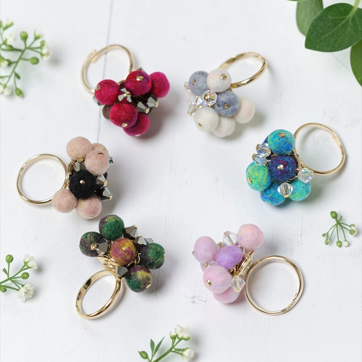 Flower Field Ring (Primavera) | Japan Finds