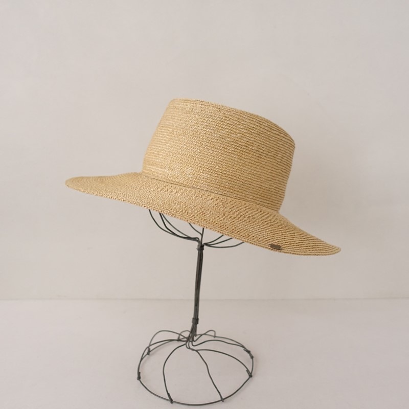 新品　wica grocery abaca hat Lサイズ　plage WICA GROCERY] High Round Brim Hat | Japan Finds