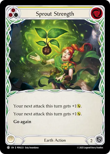 EN] [Runeblade] [Cold Foil] [Yellow] [Marvel] Runechant of Sloth