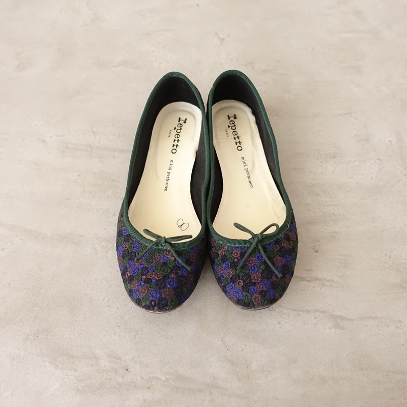 repetto minaperhonen バレエシューズ　39 Repetto x mina perhonen] [Cendrillon] [39/24cm] Skyful Ballet