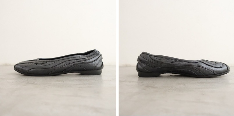 Jürgen Lehl ブラックパンプス Jurgen Lehl] [Leather] [25cm] Flat Pumps | Japan Finds