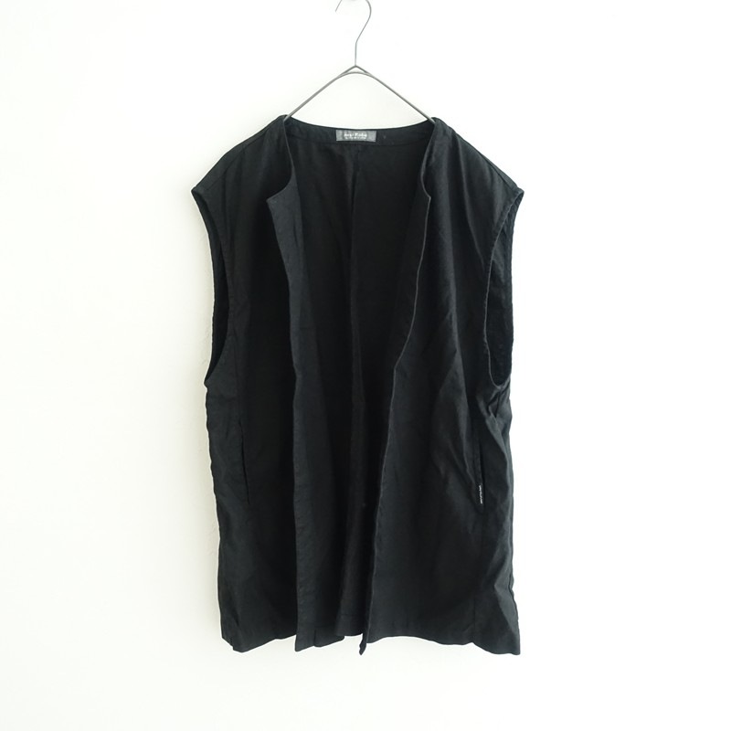 nest Robe] [UpcycleLino] [F] Collarless Big Silhouette Vest