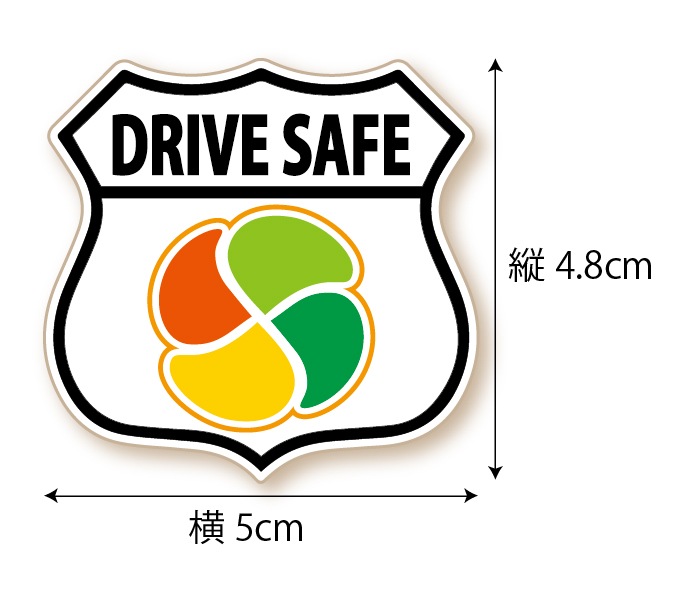 [Mini Size] [2pcs] Senior Driver Mark Sticker Emblem Set | Japan Finds