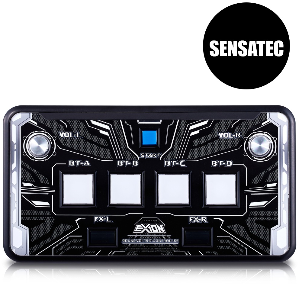 Exion] [SENSATEC] Sound Voltex SDVX Rhythm Game Controller | Japan
