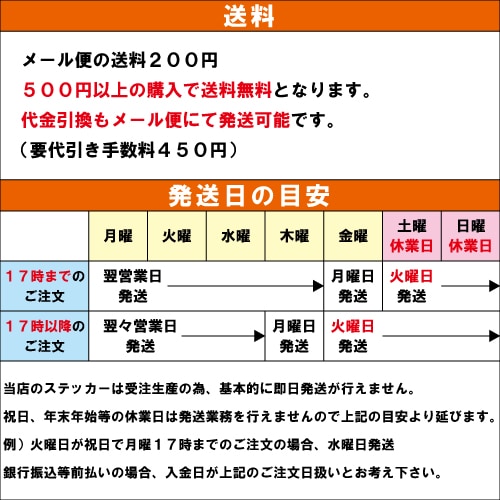 ALTO Fuel Filler Door Sticker Type B (26 Colors, Custom Text) | Japan Finds