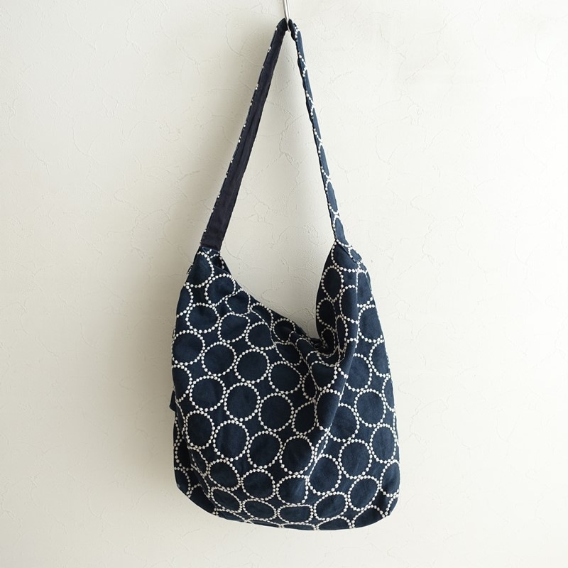 【onomekaman】mina perhonen tambourine Mina Perhonen] [Tambourine] Large Shoulder Bag | Japan Finds