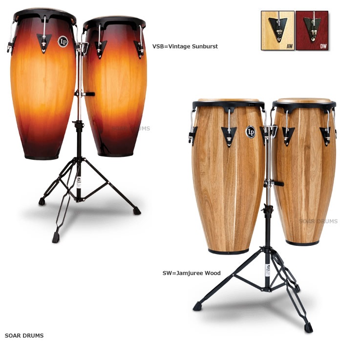 LP] [Aspire] [Wood] [10in/11in] Conga Set w/ Stand LPA646 | Japan