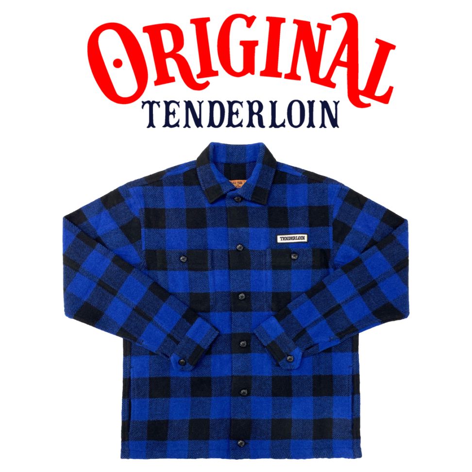 TENDERLOIN Bowling Shirt Black/Red Embroidered | Japan Finds