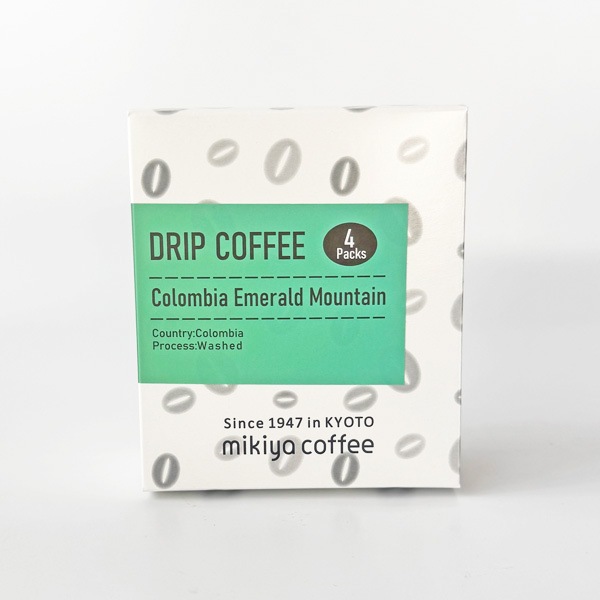 Mikiya One-Drip Coffee Colombia Emerald Mountain (4 Packs) | Japan