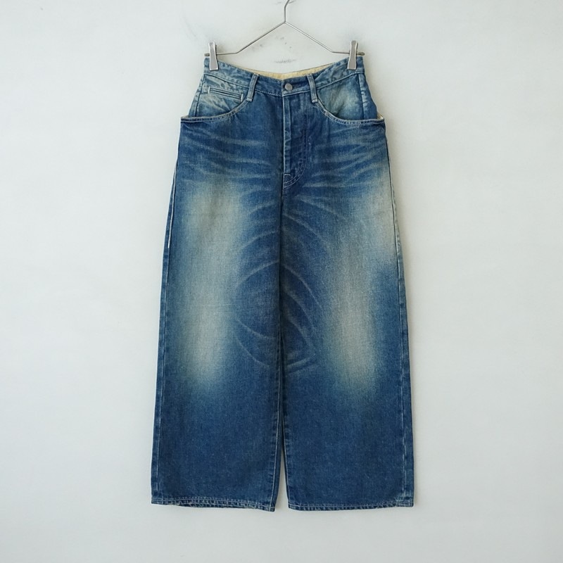 mina perhonen] [Always] [Denim] [34] Big Pocket Wide Jeans | Japan