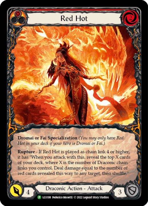 EN] [Rainbow Foil] [Draconic] Red Hot 