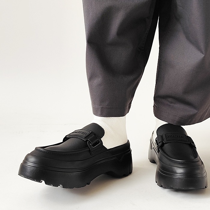 靴 REFINED EXPLORER FLATFORM LOAFER HUNTER Refined Explorer Loafer Platform Clogs | Japan Finds