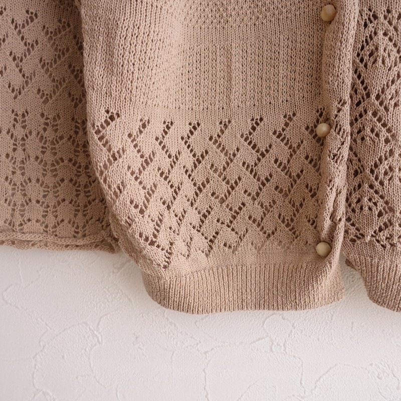 Mina Perhonen] [Cotton] [38] [Good Condition] Fields of Joy Knit