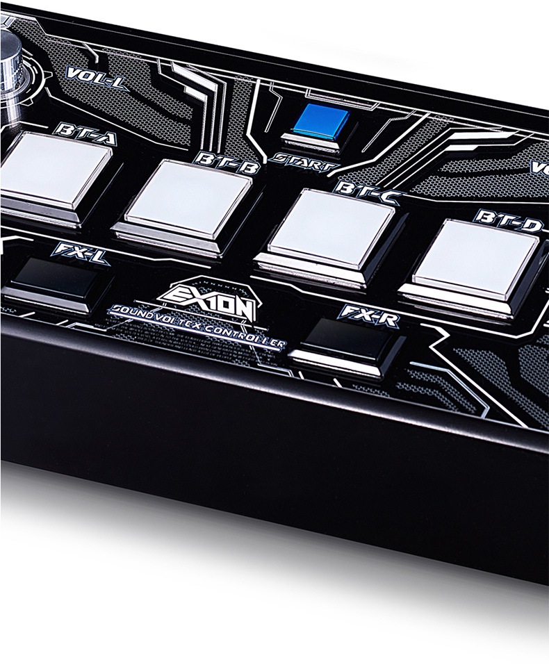 Exion] [SENSATEC] Sound Voltex SDVX Rhythm Game Controller | Japan