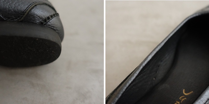 Jurgen Lehl] [Leather] [25cm] Flat Pumps | Japan Finds