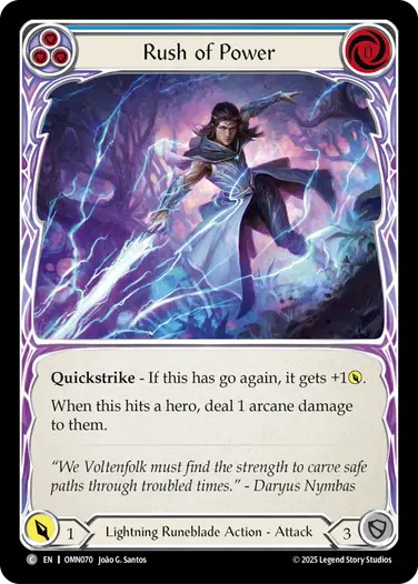 Ninja] [Cold Foil] Art of the Dragon: Blood (Red) Promo Card