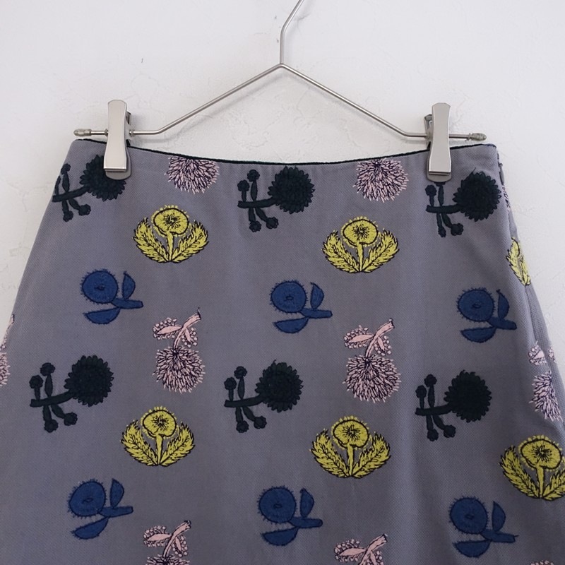 mina perhonen] [Quartet] [Embroidery] [38] Skirt | Japan Finds