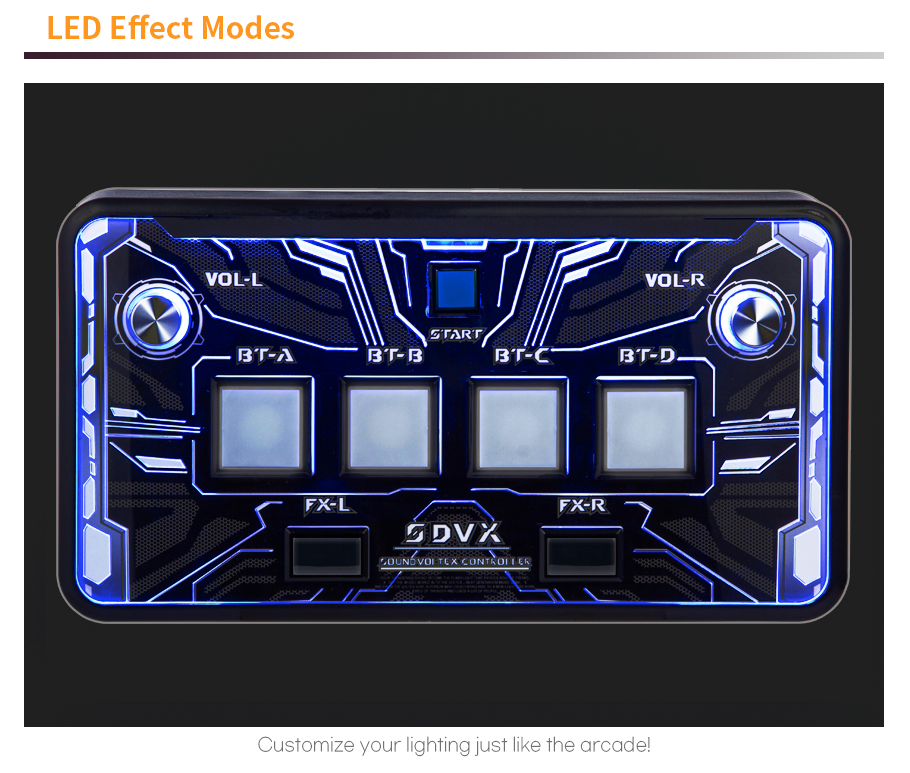 Exion] [SENSATEC] Sound Voltex SDVX Rhythm Game Controller | Japan