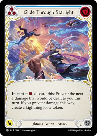 Lightning] [Blue] Glide Through Starlight Card OMN171 | Japan Finds