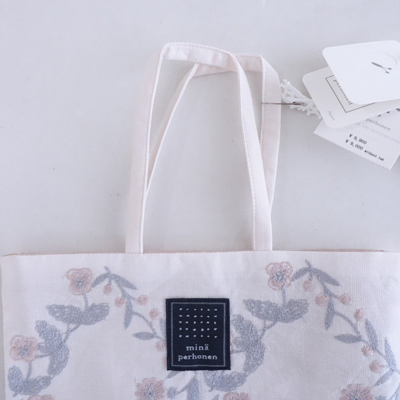 mina perhonen] [Unused] Flower Crown Toast Bag | Japan Finds