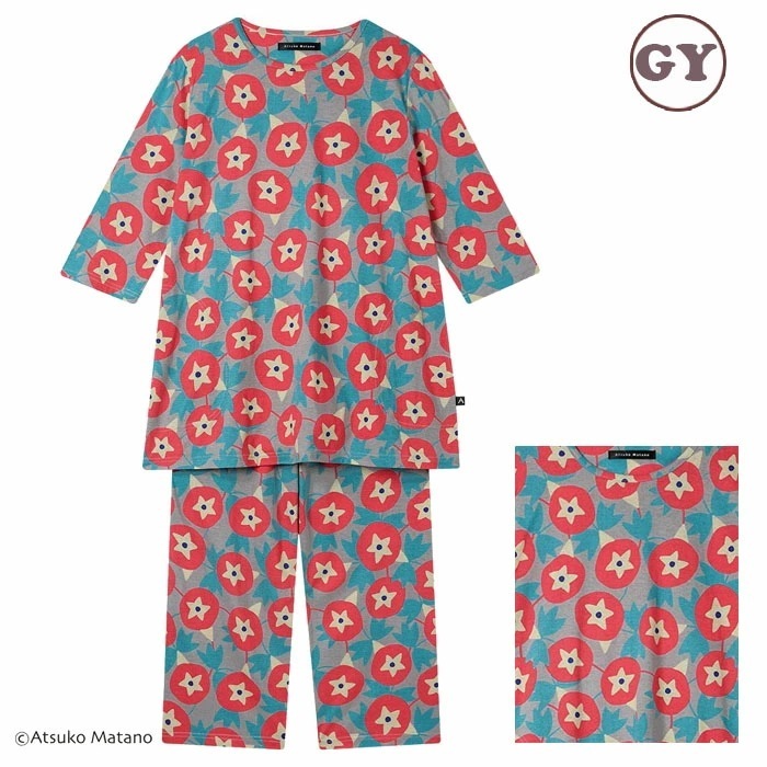 Wacoal] [Atsuko Matano] [3/4 Sleeve] [M/L] Pajamas | Japan Finds