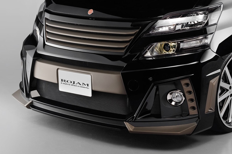 [ROJAM] [IRT GENIK] Vellfire 20 Series Late Front Bumper Spoiler ...