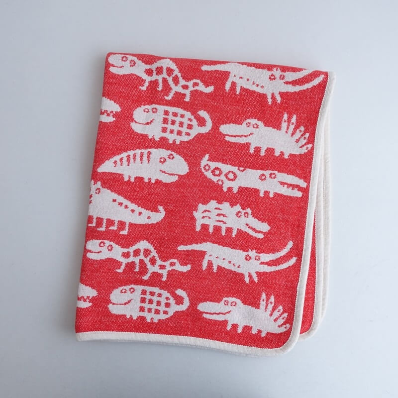 KLIPPAN ホッキョクグマ ブランケット 130x180cm KLIPPAN] [Cotton] [Unused] Blanket | Japan Finds