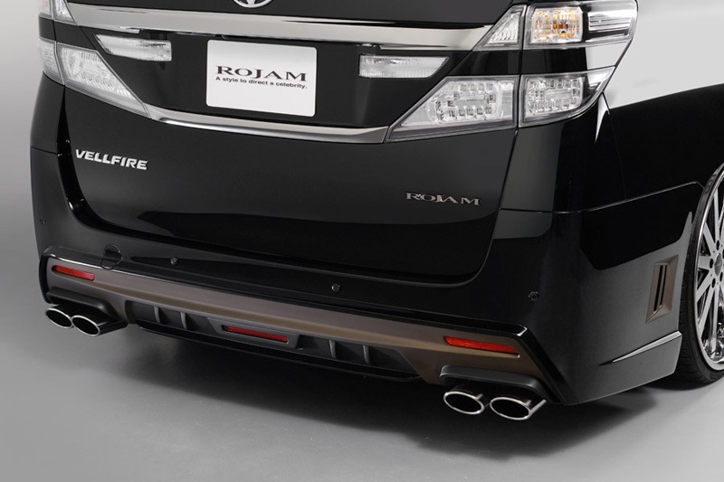 [ROJAM] [IRT GENIK] Vellfire 20 Series Rear Bumper Spoiler Ver.1 ...