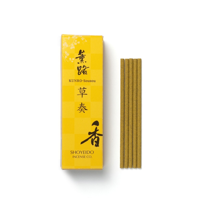 yochi_co,haru専用 20 sticks] Kuroji Soso Incense Sticks | Japan Finds