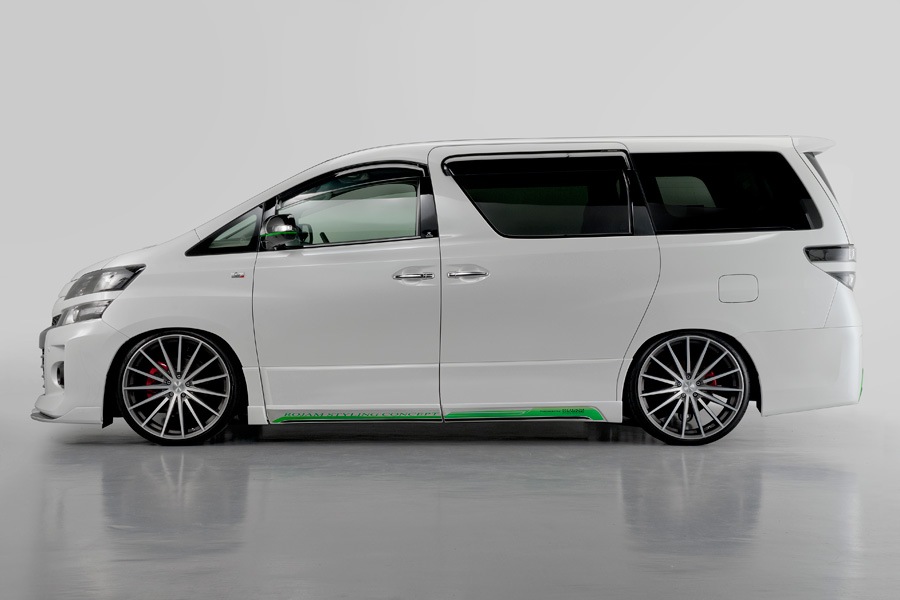 [ROJAM VERDE] [Toyota Vellfire 20 Series] [G's] Side Decal | Japan Finds
