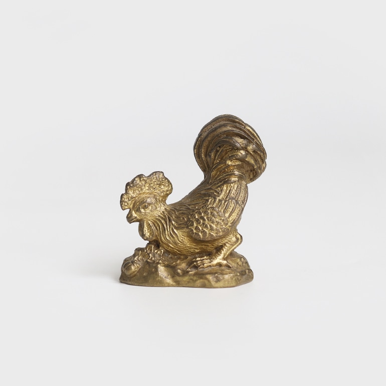Vintage] Miniature Figurine Rooster | Japan Finds