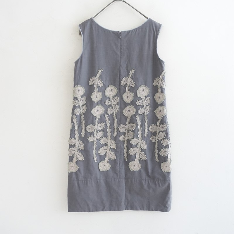 mina perhonen] [frostgarden] [Cotton] [38] Sleeveless embroidered